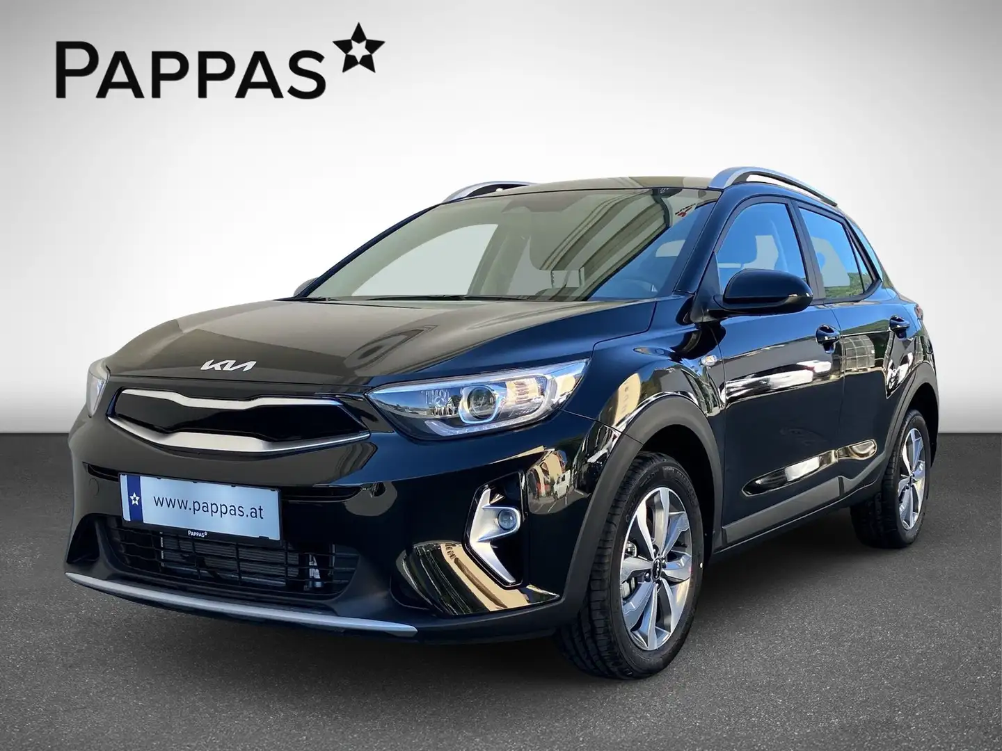 Kia Stonic SILBER 1.0 Turbo Klimaanlage, Navi, R-Kam. Schwarz - 2