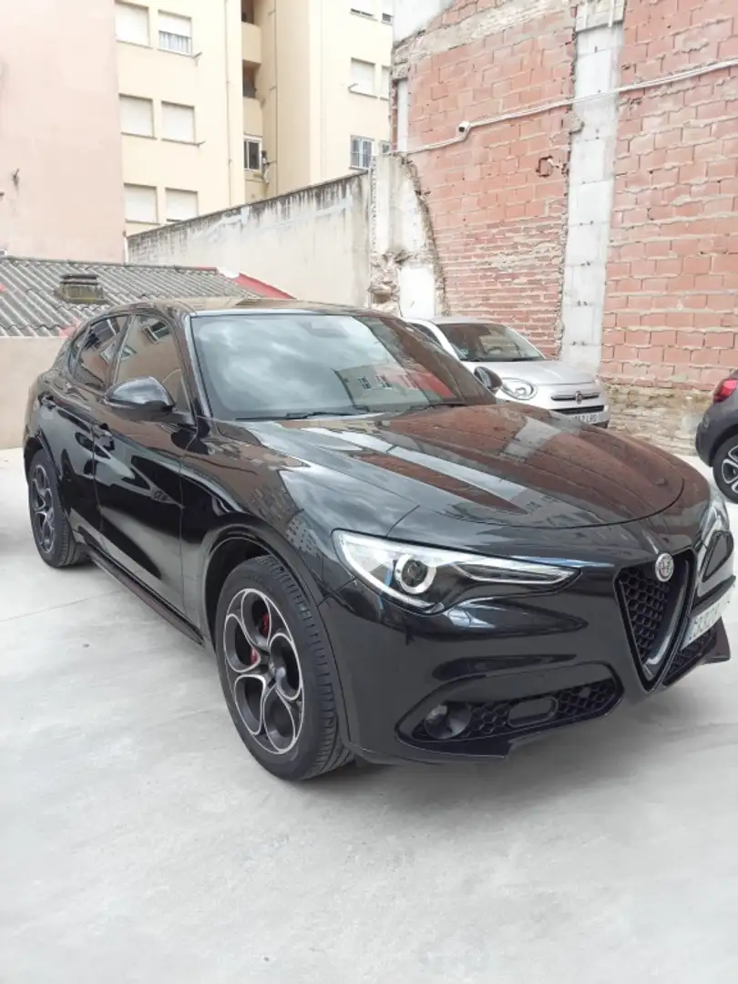 Alfa Romeo Stelvio 2.2 Veloce Q4 210 Aut. Noir - 1