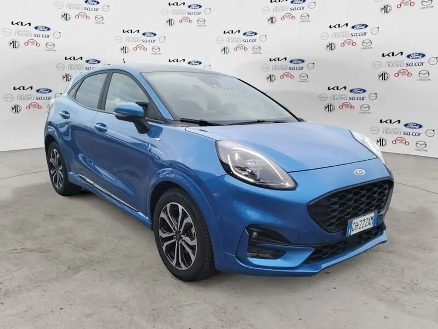 Ford Puma 1.0 EcoBoost Hybrid 125 CV S&S ST-Line Blau - 1