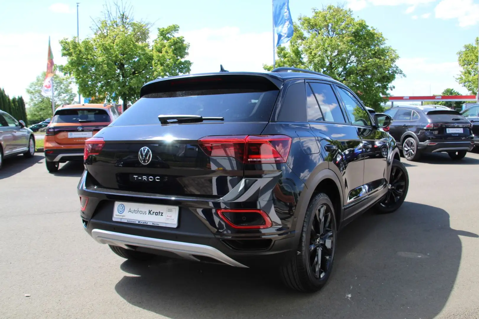 Volkswagen T-Roc Style TSI DSG Sthz+AHK+Navi+WiR+Garant3/29 Noir - 2