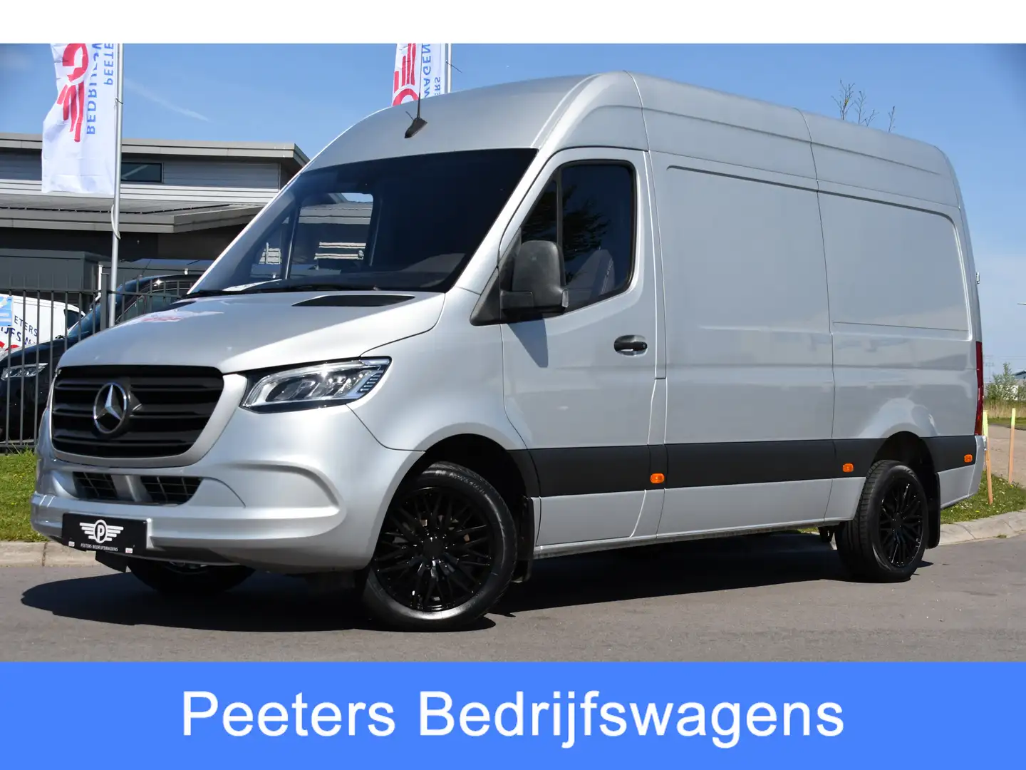 Mercedes-Benz Sprinter V6 319 3.0 CDI L2H2 PB Edition Camera, Cruise, Car Srebrny - 1