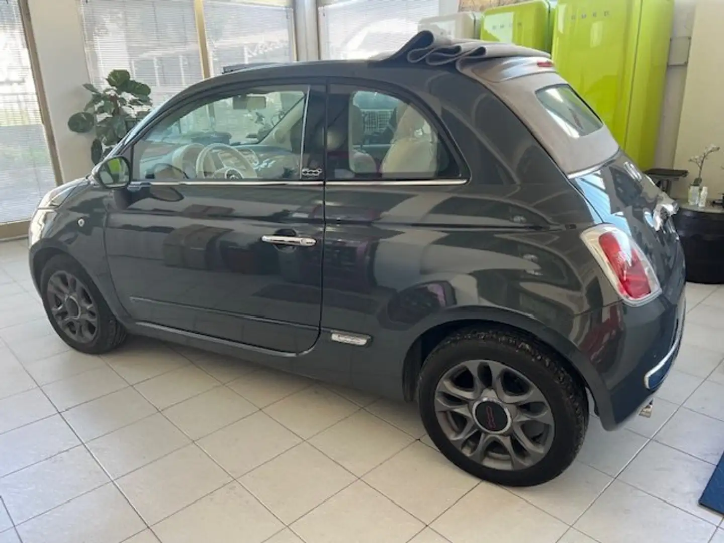 Fiat 500C 0.9 twin air Gris - 2
