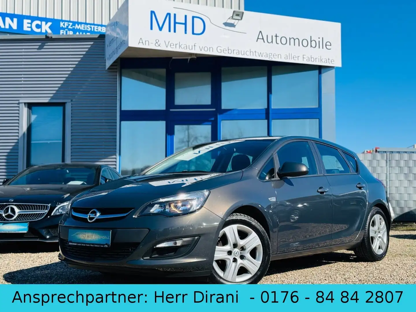 Opel Astra J Lim. 5-trg. Edition *Navi*8 fach bereift Grau - 1