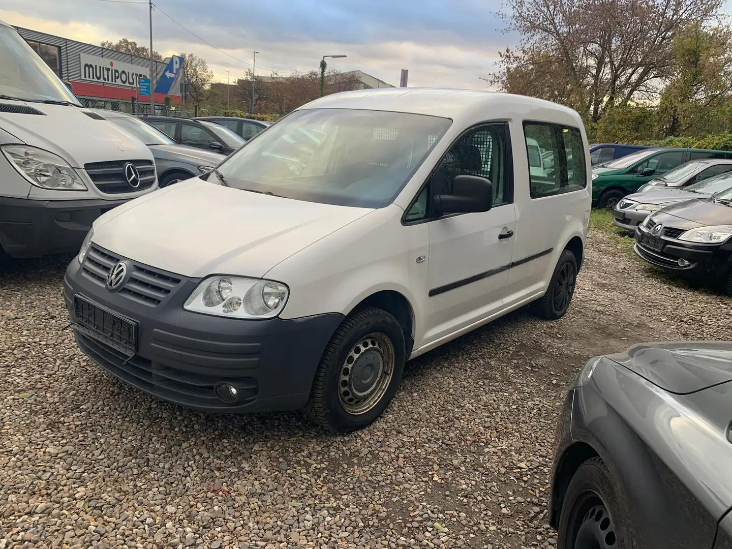 Volkswagen Caddy Kasten 1Hand+TÜV ist Neu+1Jahr Garantie+Auto1A Wit - 2