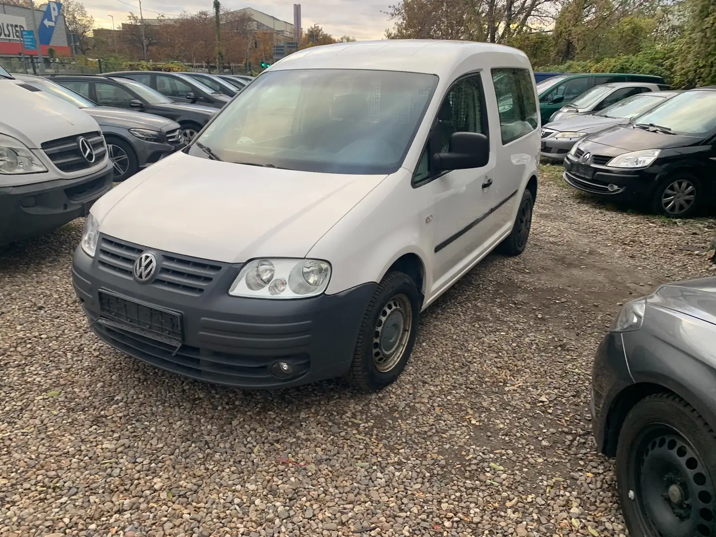 Volkswagen Caddy Kasten 1Hand+TÜV Neu+Auto1A Weiß - 1