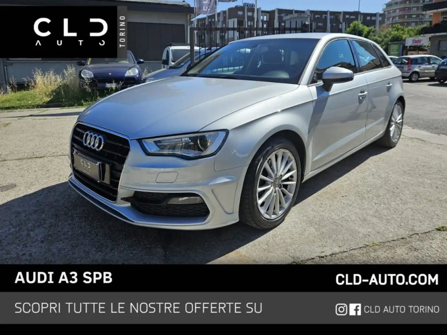 Audi A3 SPB 2.0 TDI Grigio - 1