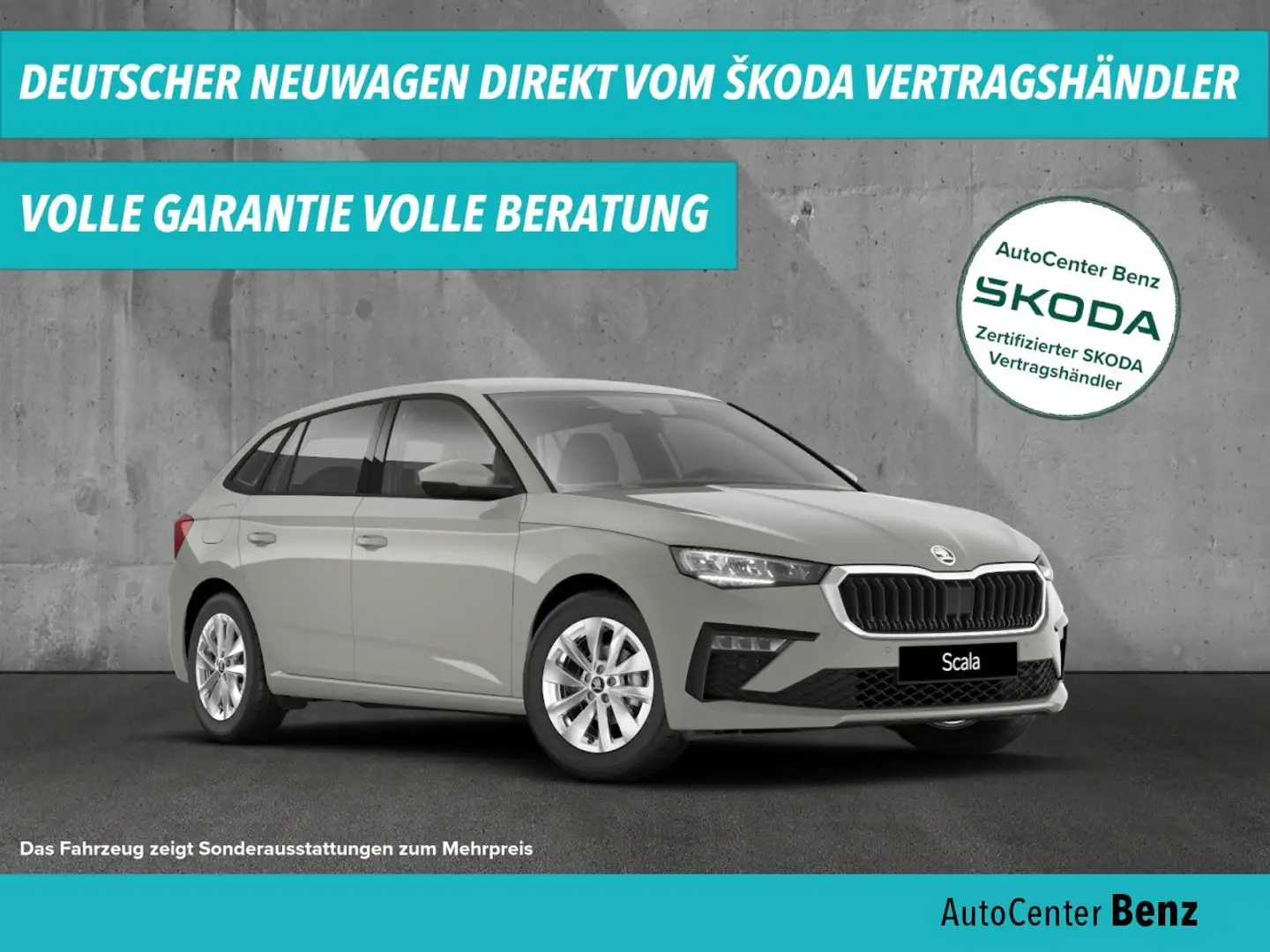 Skoda Scala 1.0 TSI SELECTION *LED*KLIMA*SMARTLINK* Klima Blau - 1