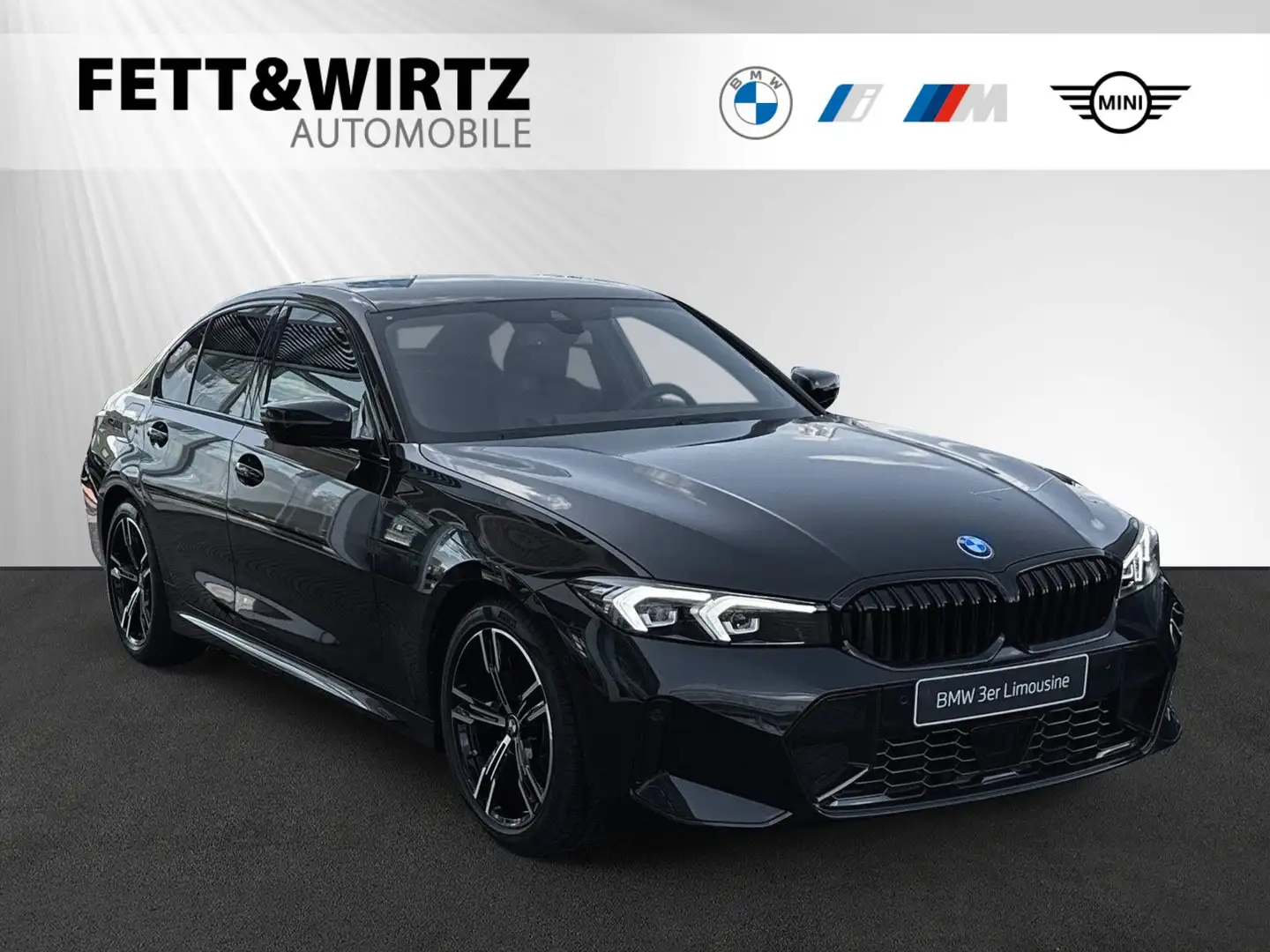 BMW 318 d M Sport|Aut.|HiFi|Parkass.|DrivingAss. Negru - 1