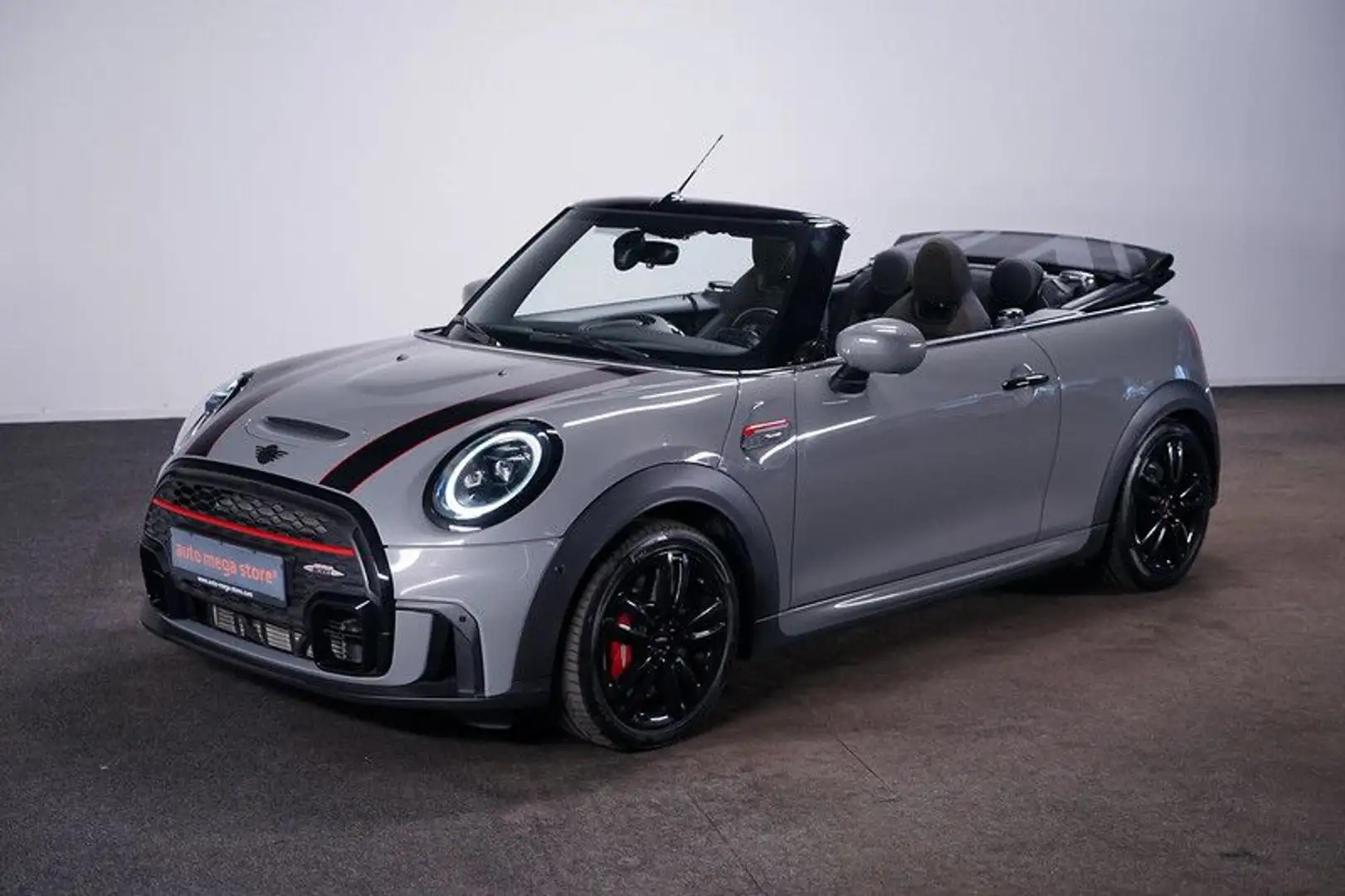 MINI John Cooper Works Cabrio 2.0 Ess. Trim Cabrio Au Gris - 1