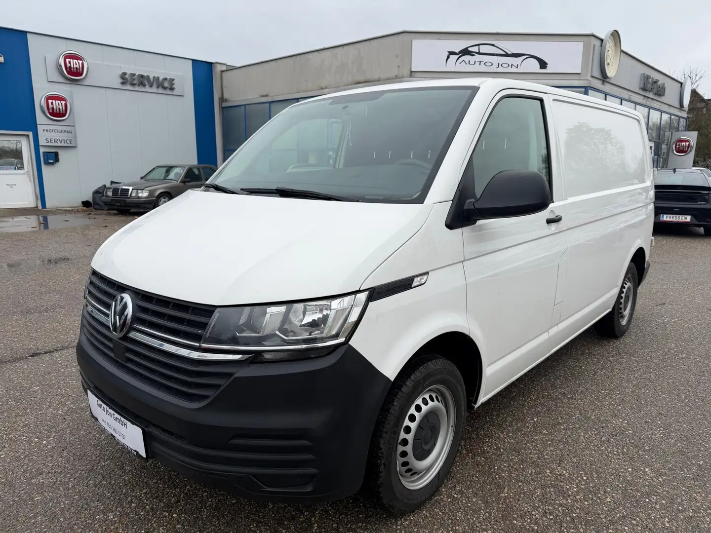 Volkswagen T6.1 Transporter Kasten 2,0 TDI*1Besitz*MwSt*Klima*TOP Zustand* Weiß - 1