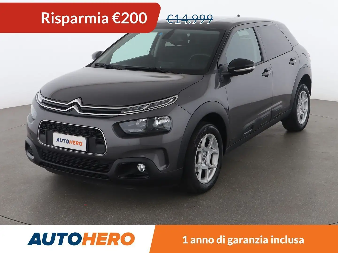 Citroen C4 Cactus 1.2 e-THP Shine 110 CV Grigio - 1