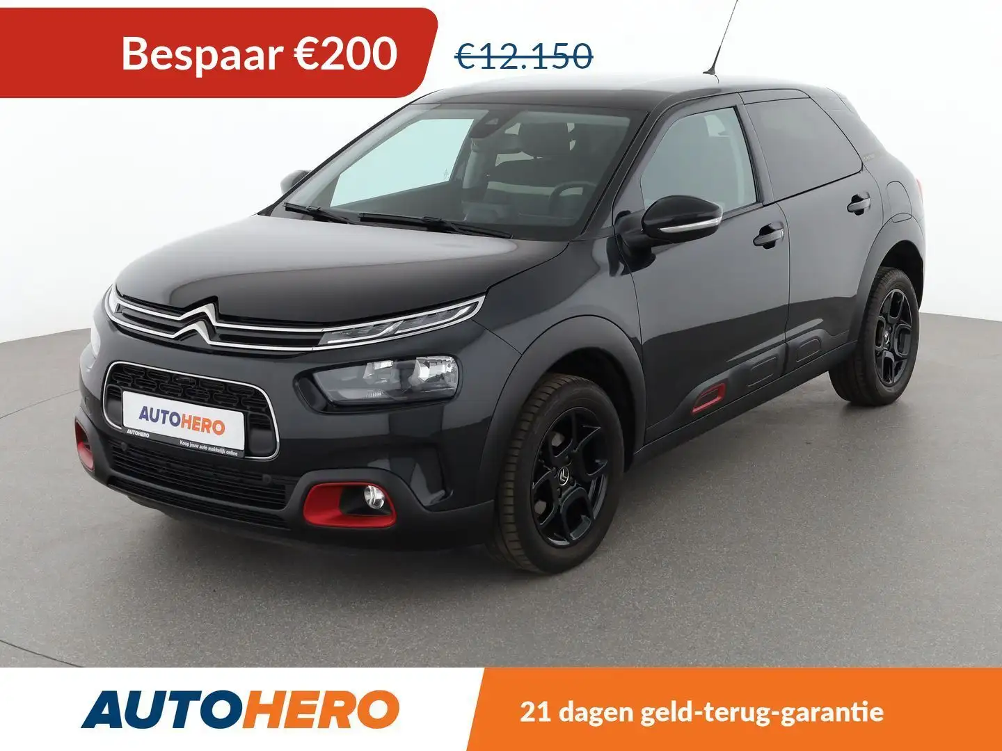 Citroen C4 Cactus 1.2 e-THP Shine Zwart - 1
