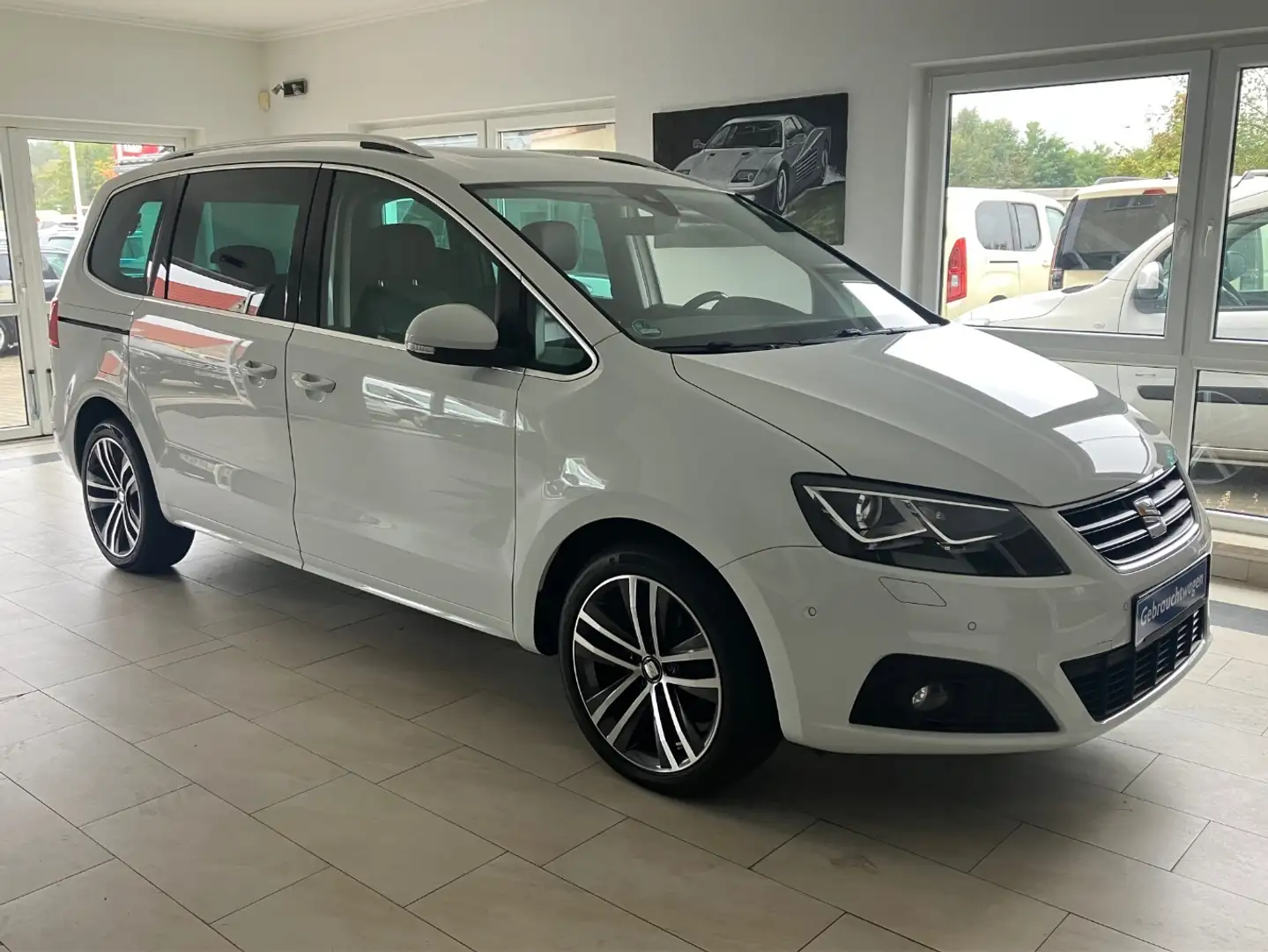 SEAT Alhambra 2.0 TSI Style DSG ele.Türen Standhzg. Weiß - 1