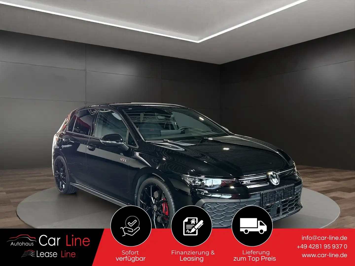 Volkswagen Golf 2.0 GTI TSI*HuD*DSG*DCC*IQ*CAM*H&K*19Zoll Schwarz - 1