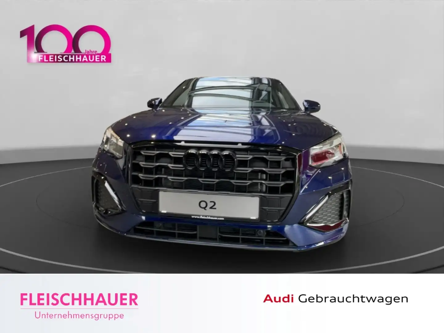 Audi Q2 35 TFSI Advanced UPE: 49.395,-€ ACC AHK NAVI Blau - 2