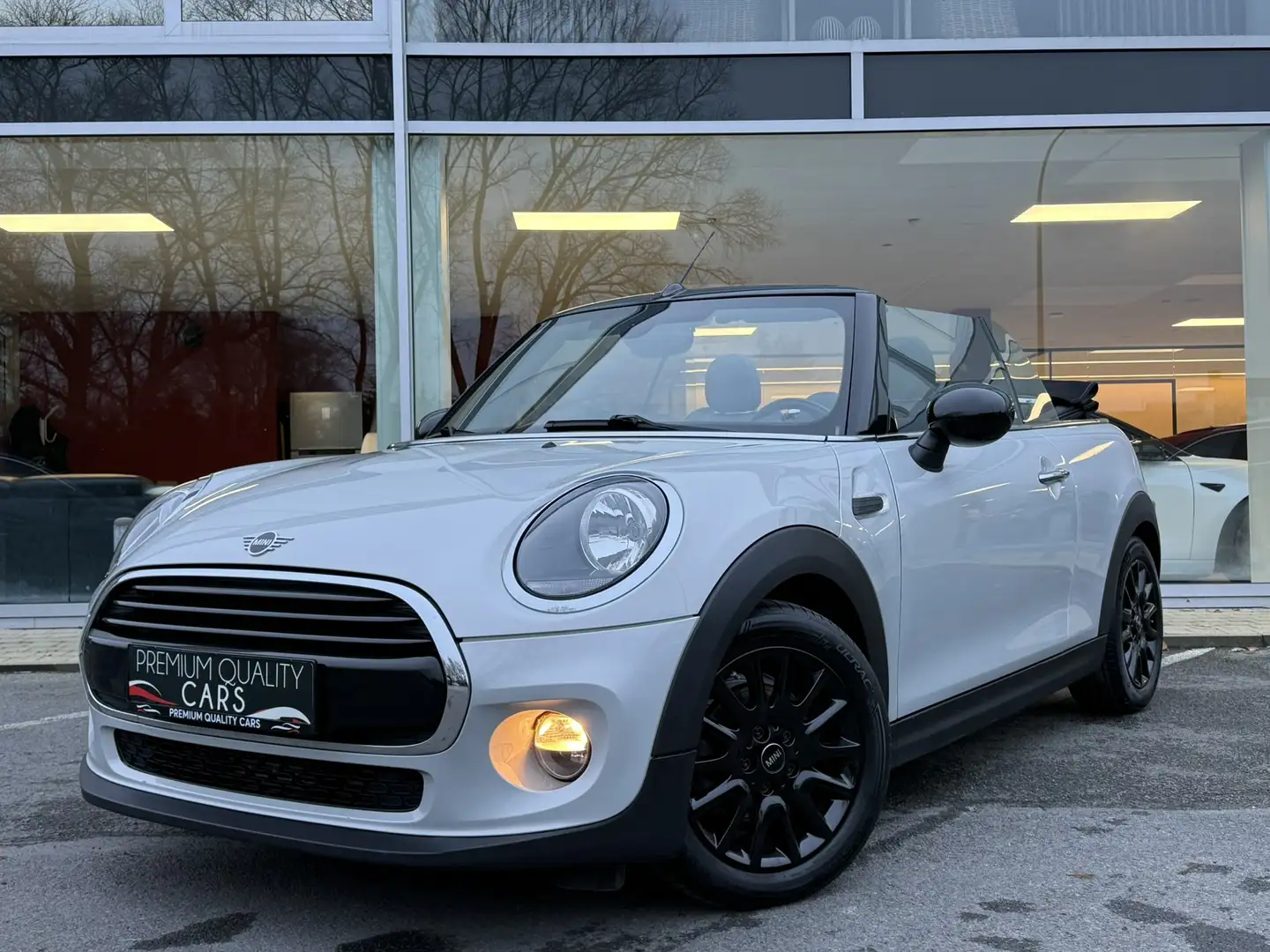 MINI Cooper D Cabrio SFEERVERLICHTING /CAMERA / ZETELVERWARMING/ Weiß - 1