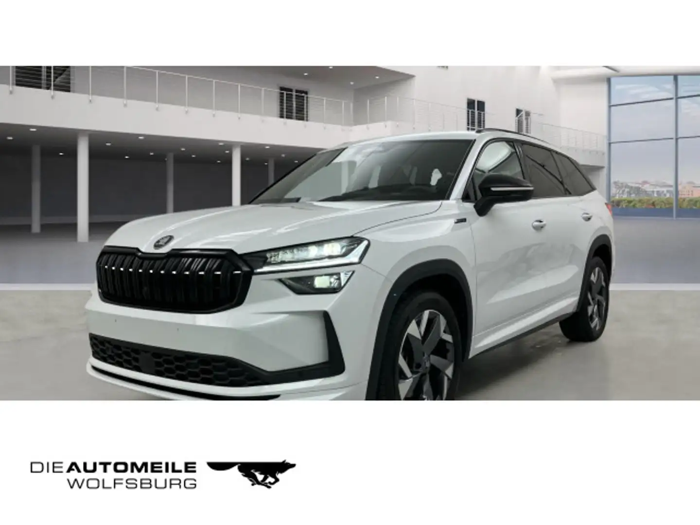 Skoda Kodiaq 2.0TDI DSG SPORTLINE 7SITZE/KAMERA/NAVI Weiß - 1