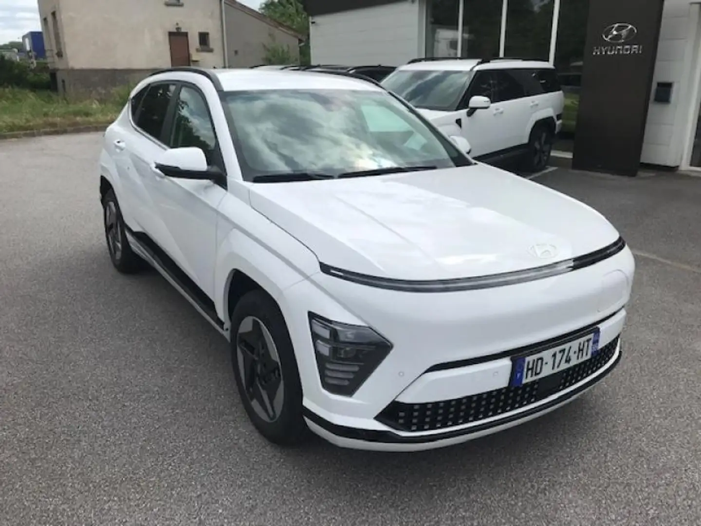 Hyundai KONA Electric 65kWh - 217ch Creative Blanc - 1