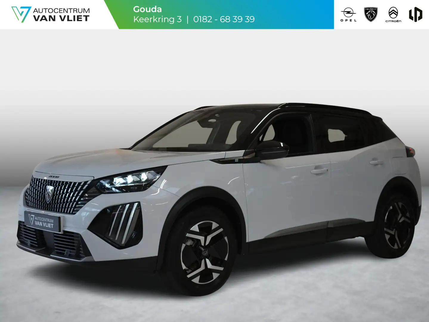Peugeot e-2008 EV 54 kWh 156pk GT First Edition | Navigatie | Alc Wit - 1