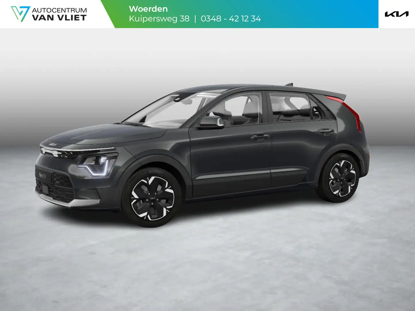 Kia e-Niro EV Light 64.8 kWh | Uit voorraad leverbaar | Navi Grijs - 1