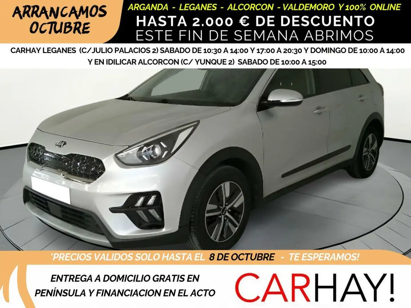 Kia Niro 1.6 GDI HEV 104KW (141CV) DRIVE Gris - 1