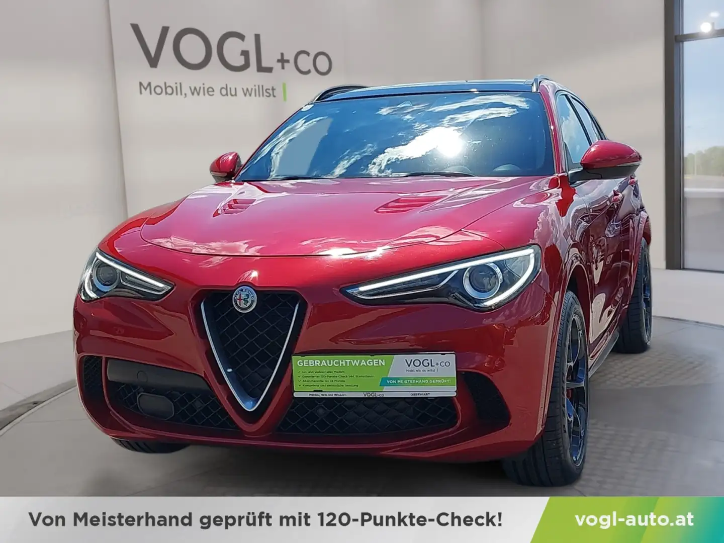 Alfa Romeo Stelvio Quadrifoglio 510 PS Rot - 1
