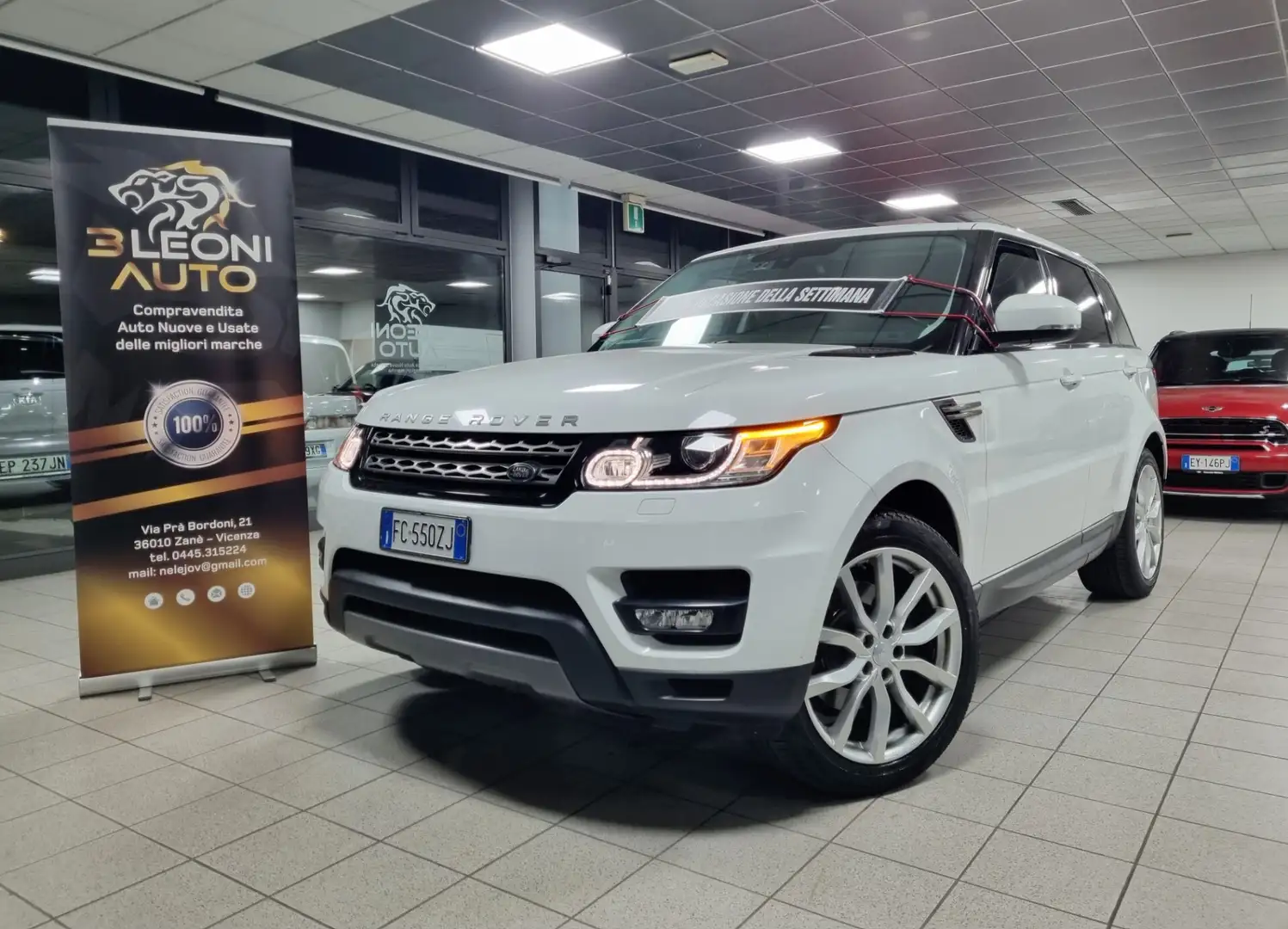 Land Rover Range Rover Sport Range Rover Sport 3.0 TDV6 SE Bianco - 1