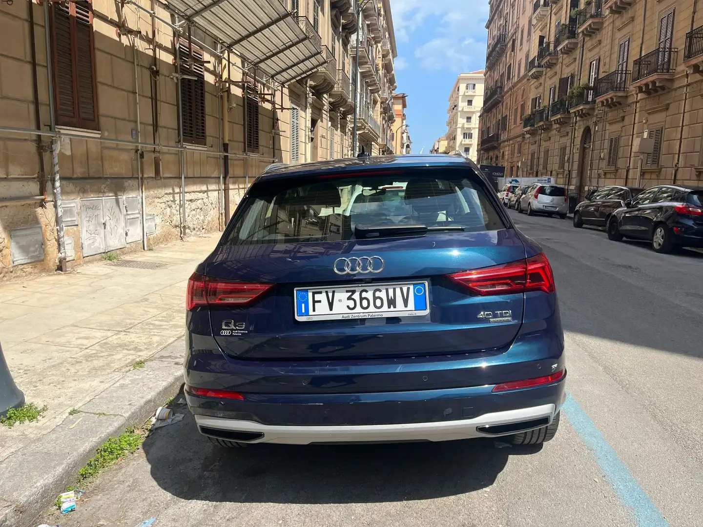 Audi Q3 Q3 2.0 tdi Business Advan QUATTRO 190cv s-tronic Blu/Azzurro - 2