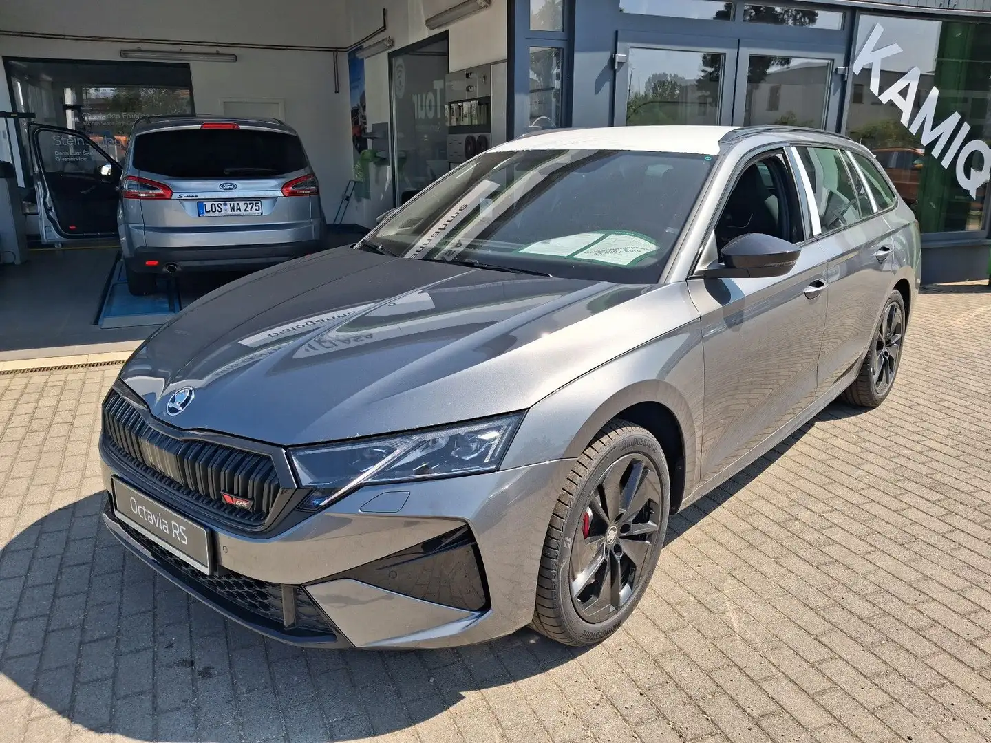 Skoda Octavia Combi RS 2.0 TSI DSG 265 PS Canton AHK Gris - 2