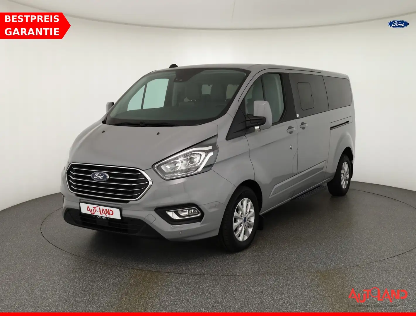 Ford Tourneo Custom 2.0 TDCi 9-Sitzer Leder Navi ACC Grau - 1