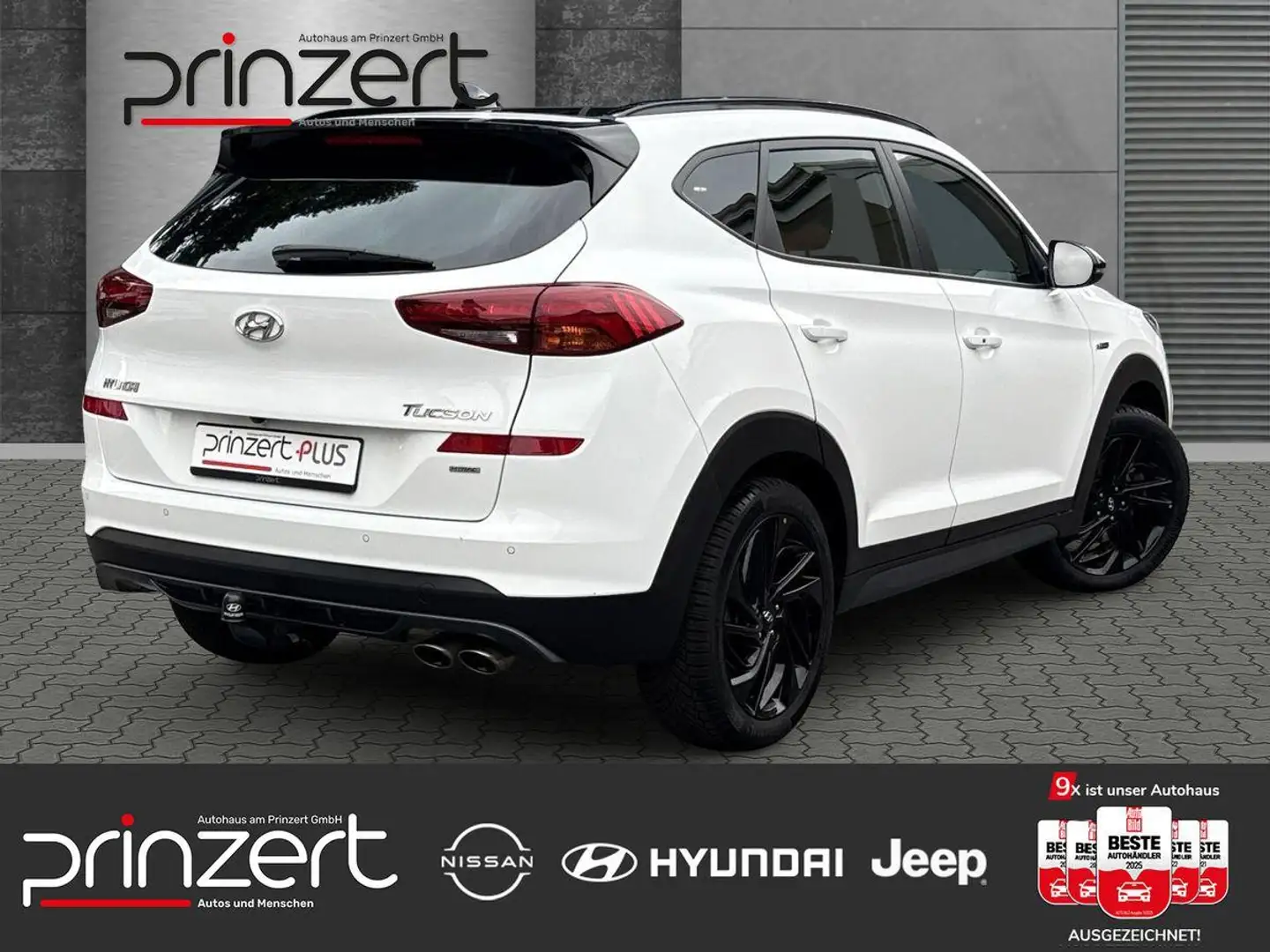 Hyundai TUCSON 1.6 T-GDI DCT 4WD "N-Line" PGD*Smart-Key* Weiß - 2