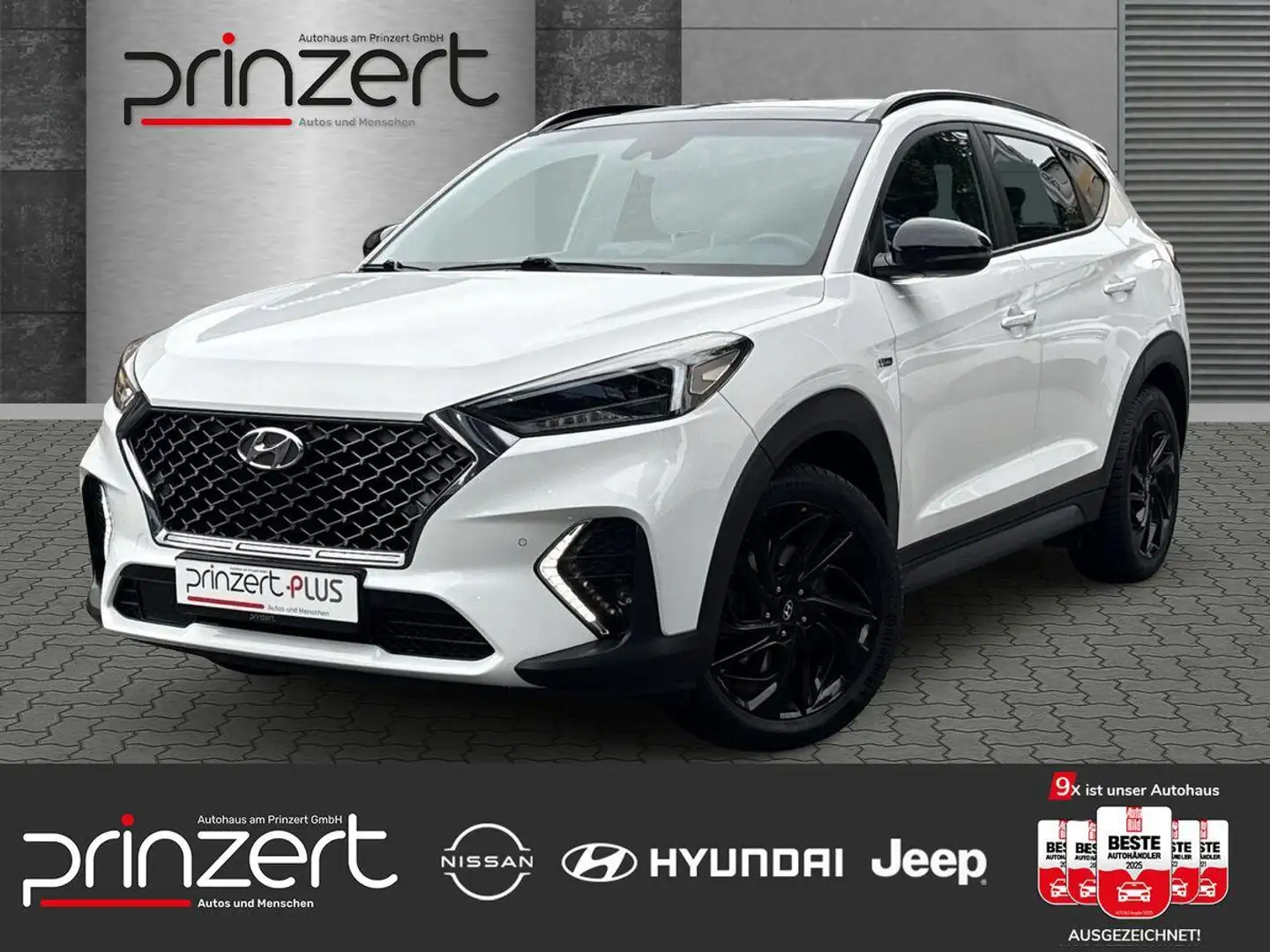 Hyundai TUCSON 1.6 T-GDI DCT 4WD "N-Line" PGD*Smart-Key* Weiß - 1