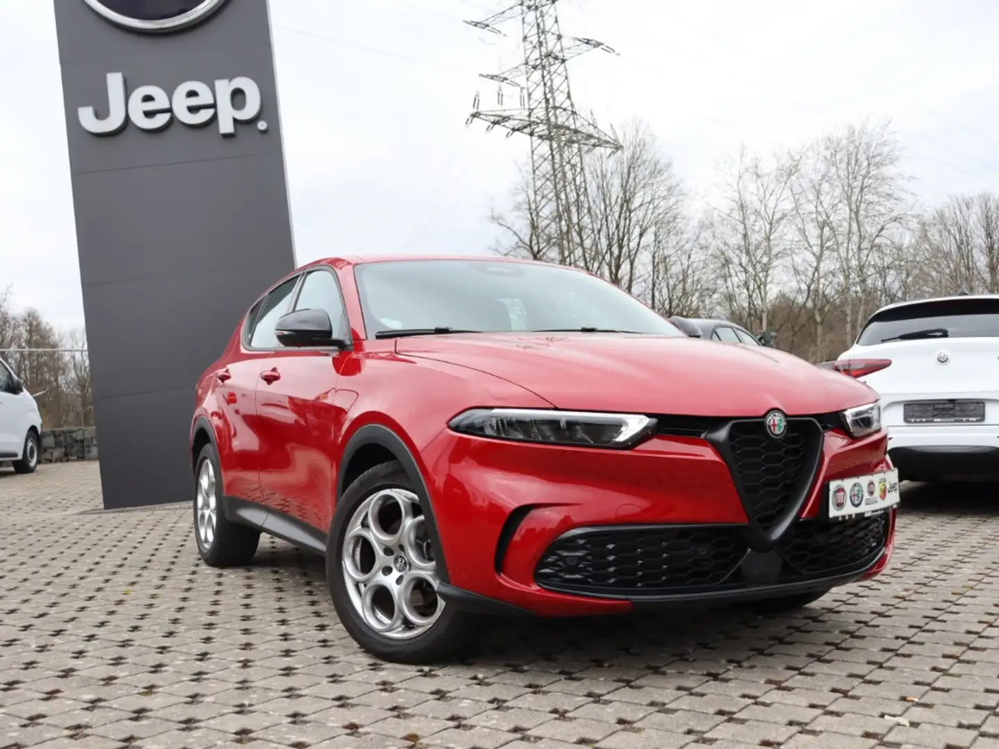 Alfa Romeo Tonale SPRINT 1.5 VGT 130PS 48V-HYBRID NAVI WINTERPAKET Červená - 2