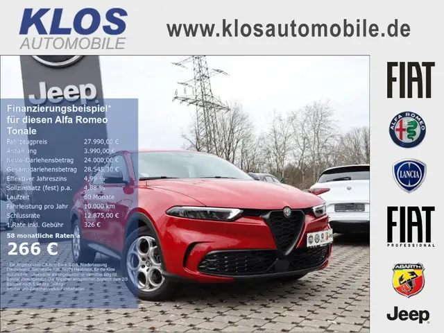 Alfa Romeo Tonale SPRINT 1.5 VGT 130PS 48V-HYBRID NAVI WINTERPAKET