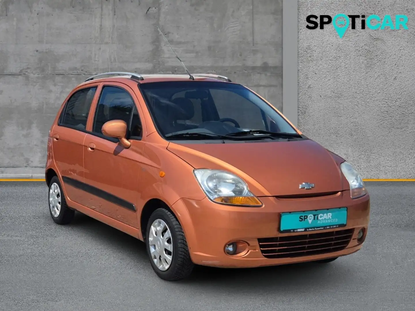 Chevrolet Matiz 5T 0,8 Autom.,Klima,Allwetterreifen,Radio Orange - 2