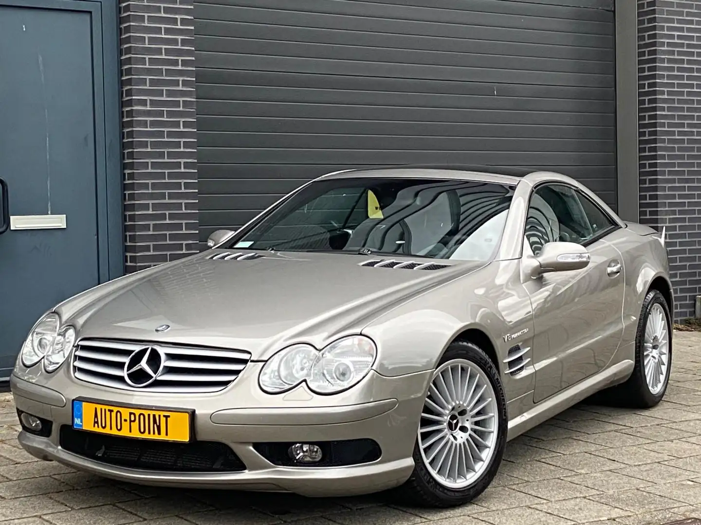 Mercedes-Benz SL 55 AMG UNIEK 58500KM TOPSTAAT/PANORAMA Silber - 2