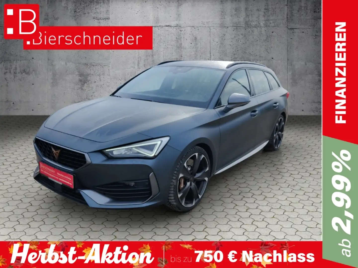 CUPRA Leon Sportstourer 2.0 TSI DSG 4Drive ABT LS 370 BREMBO Gris - 1