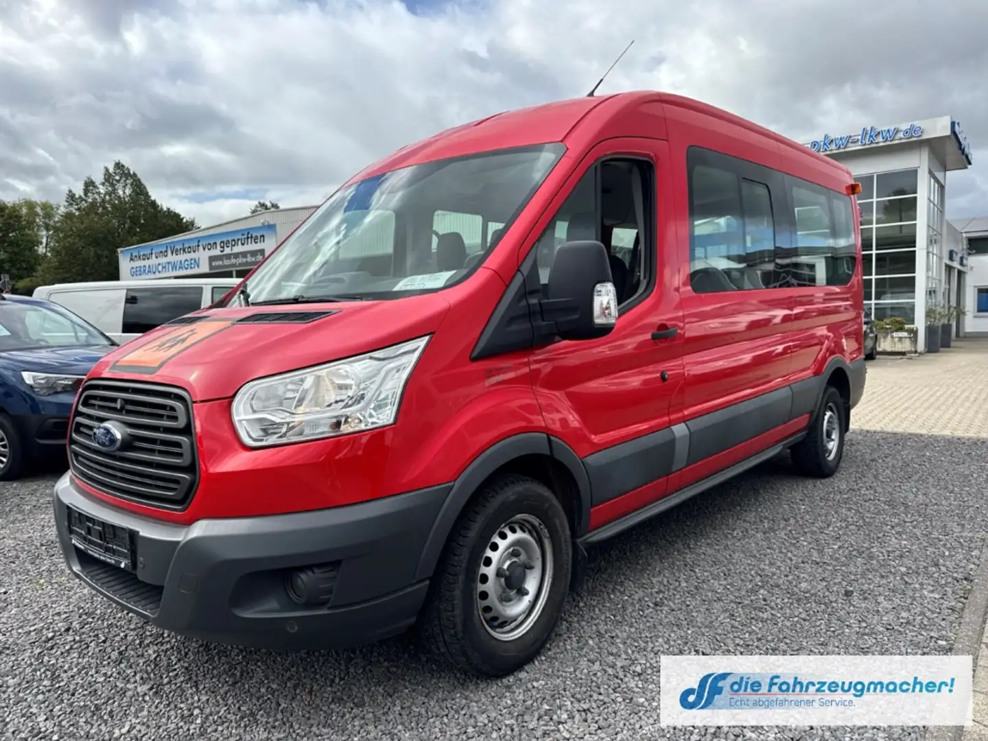 Ford Transit Kombi 350 L3 2.2 TDCi DPF *1254 KLIMA Rot - 2