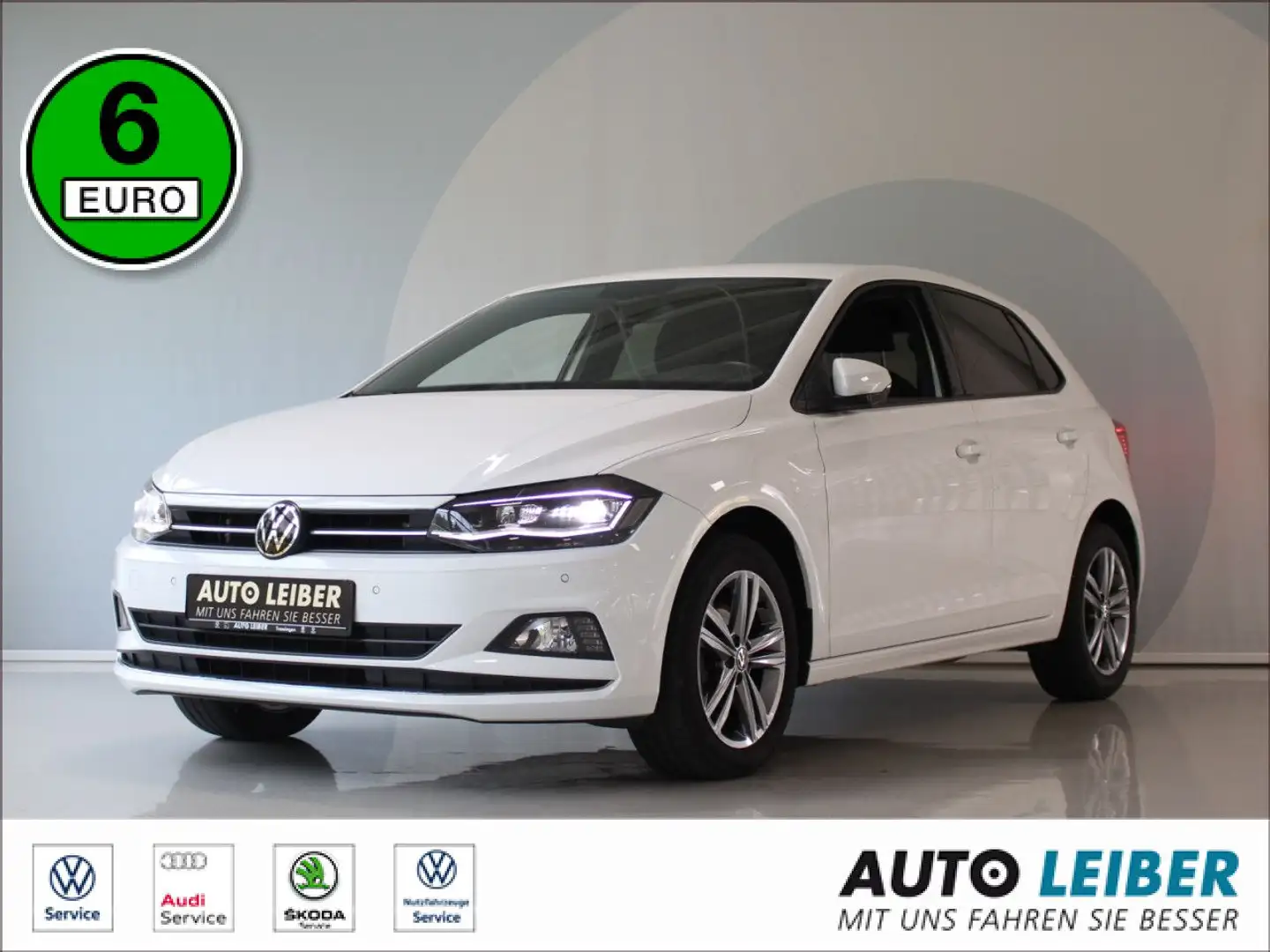 Volkswagen Polo 1.0 TSI OPF Highline LED/VC/ACC Bluetooth Blanc - 1