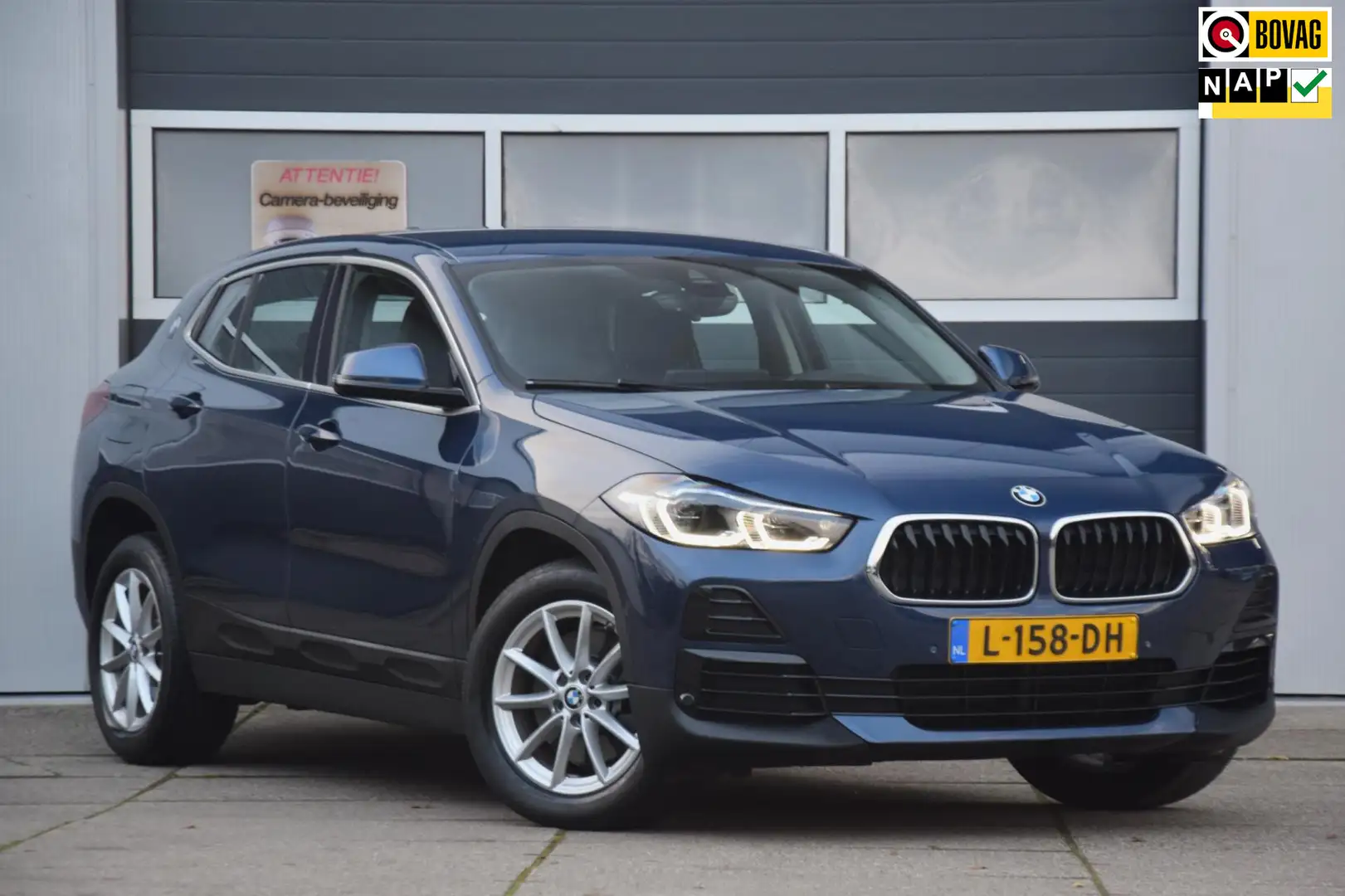 BMW X2 SDrive20i High Executive CAMERA/17" VELGEN/LEDEREN Blauw - 1