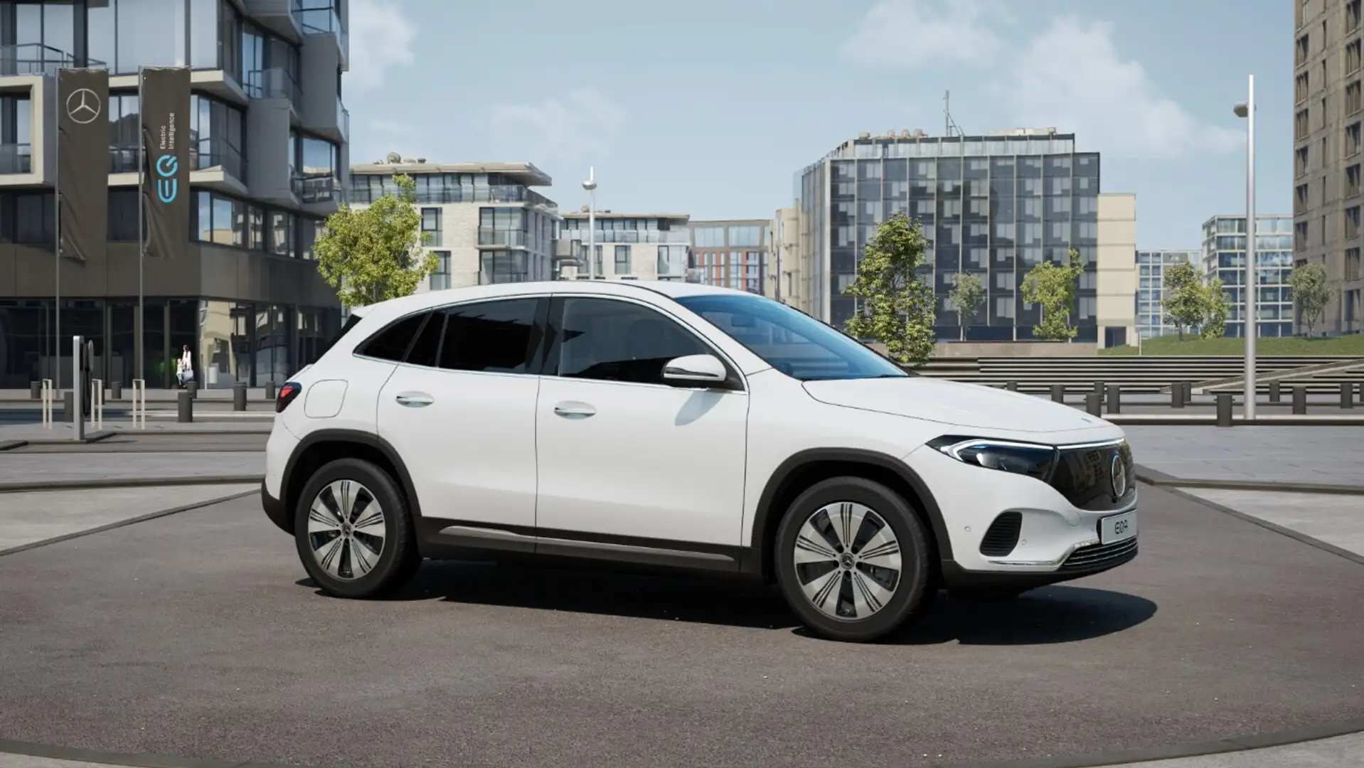 Mercedes-Benz EQA 250 + Österreich-Edition Navi,Rückfahrkamera,Klimaauto Blanc - 2