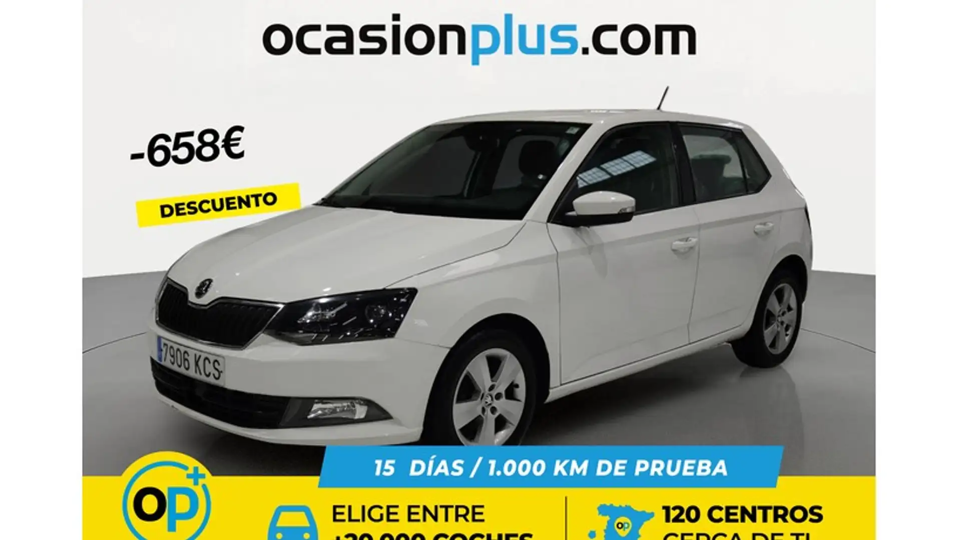 Skoda Fabia 1.0 TSI Like 70kW Weiß - 1