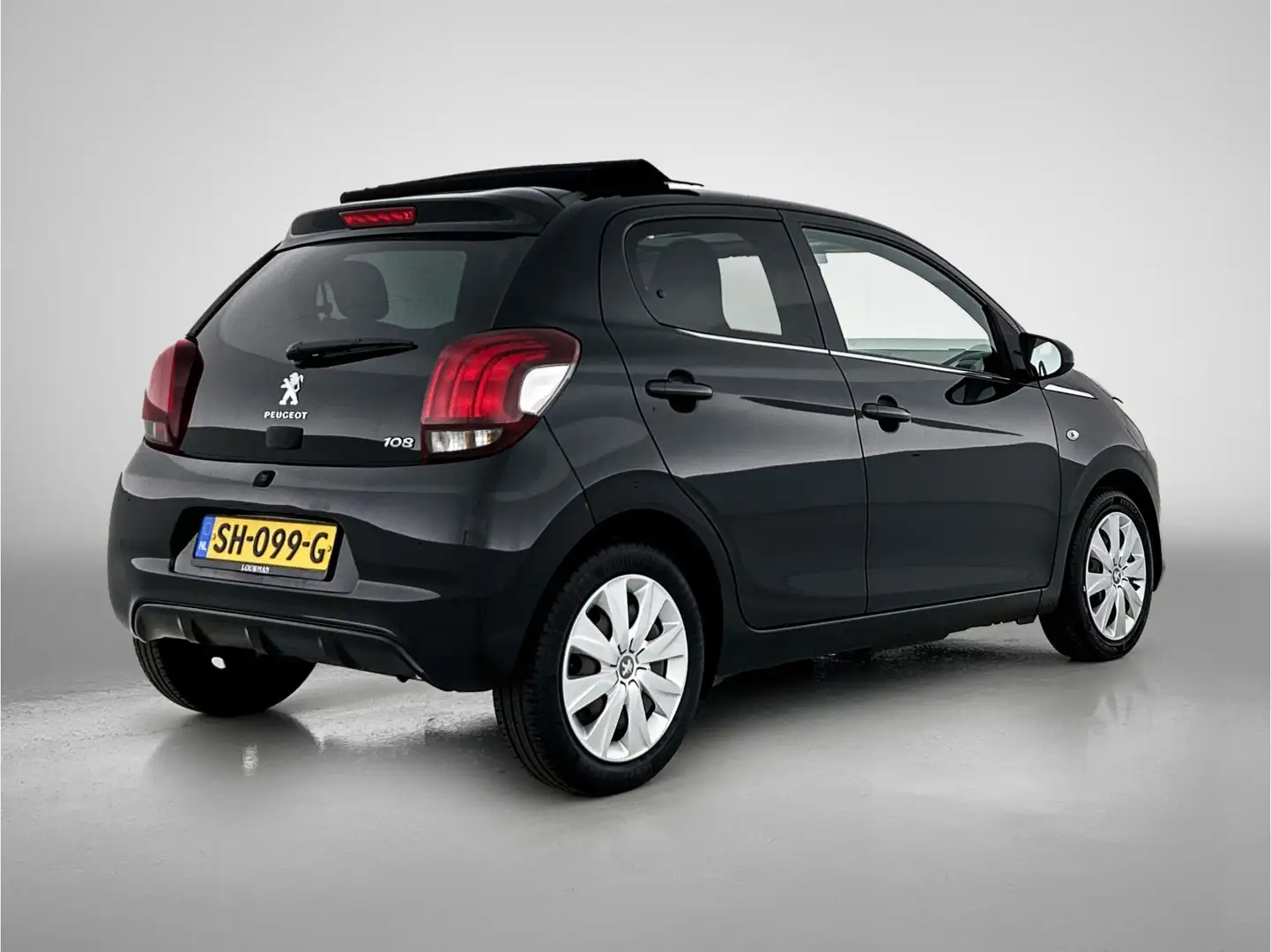 Peugeot 108 1.0 e-VTi Active TOP! Cabriodak Zwart - 2