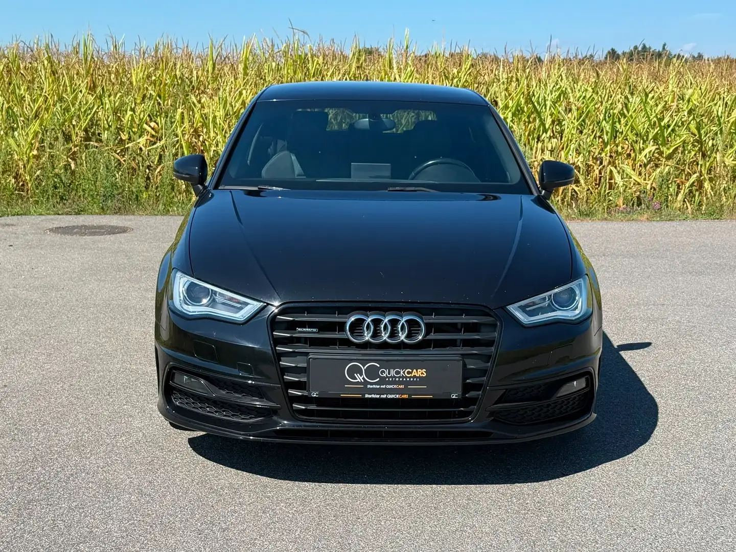 Audi A3 S line Sportpaket quattro Schwarz - 2