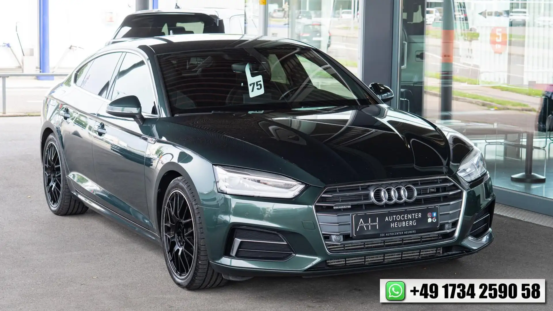 Audi A5 3.0 TDI QUATTRO *S LINE*KAM*BANG&OLUFSEN*TOT* Grün - 1