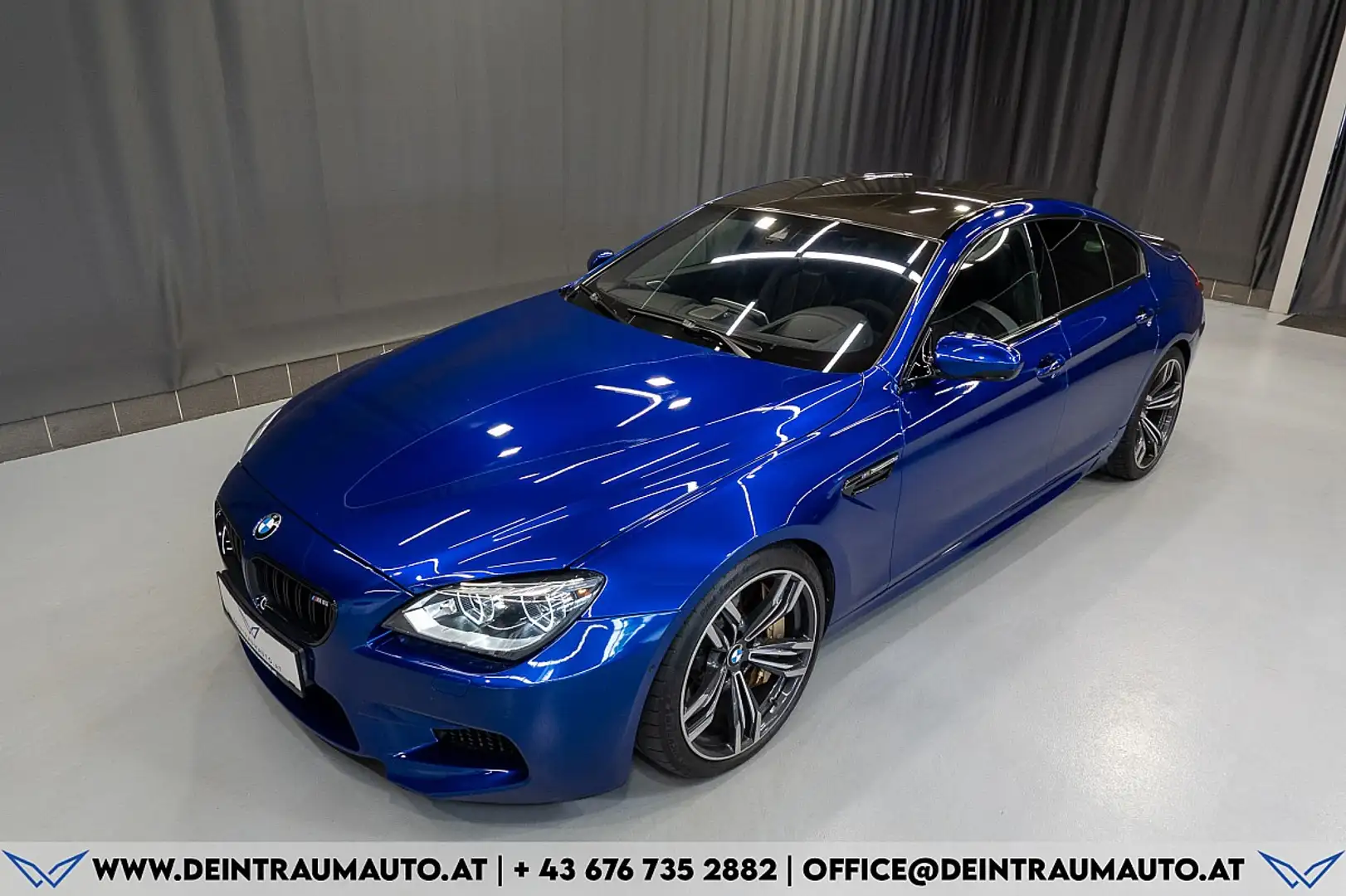 BMW M6 Gran Coupé Aut.*AKRAPOVIC*KERAMIK*B&O* Blau - 2