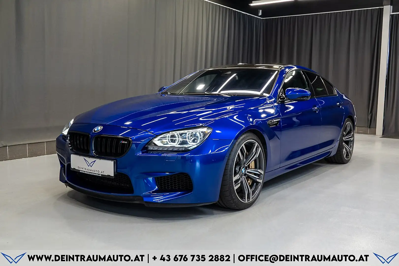 BMW M6 Gran Coupé Aut.*AKRAPOVIC*KERAMIK*B&O* Blau - 1
