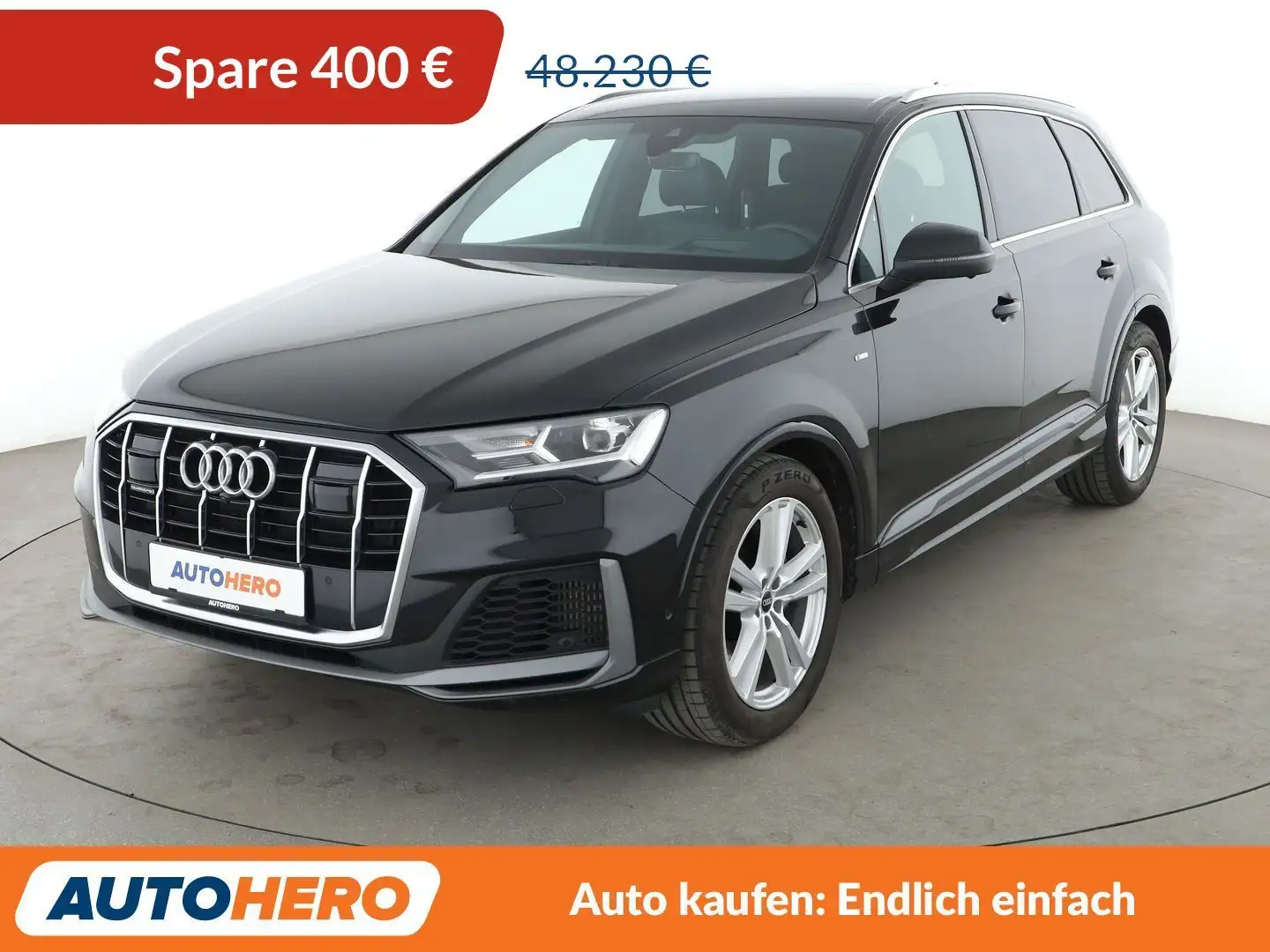 Audi Q7 55 TFSI quattro Sline Aut.*HEADUP*LED*ACC*360*4xSH Schwarz - 1