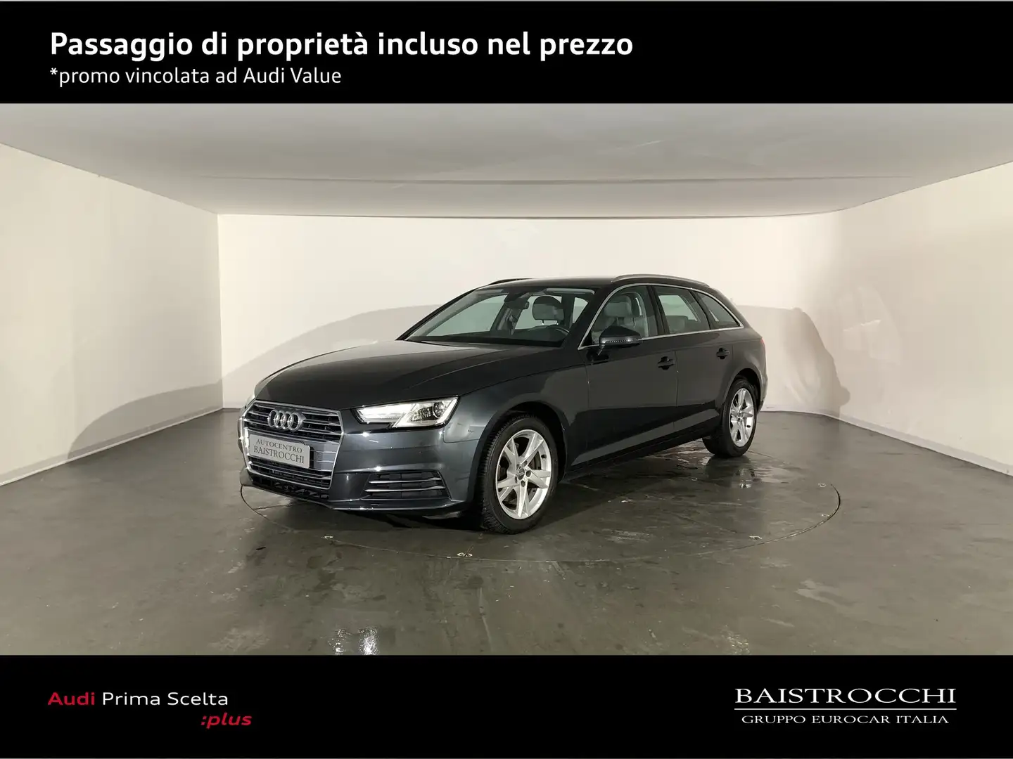 Audi A4 avant 2.0 tdi business sport 150cv my16 Gris - 1