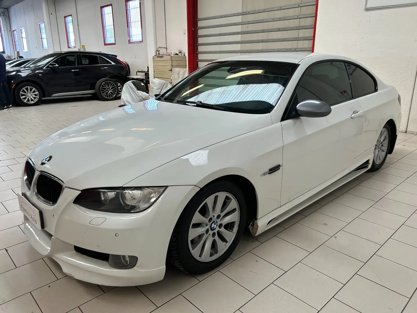 BMW 320 Coupe Msport 320d 177cv-Dettagli in Bio Blanc - 2